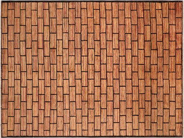 Contemporary Gabbeh Kayleen Black/Beige Wool Rug - 5'10'' x 9'2''